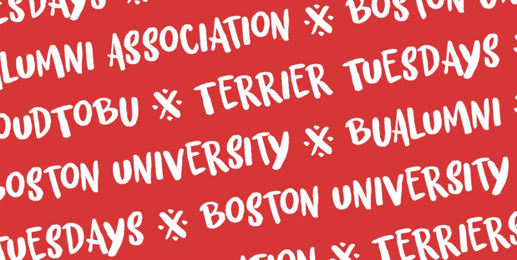 bualumni's tweet photo. Interested in networking with other alums digitally? Tune in every Tuesday on Instagram (@bualumni) for our alumni takeovers as part of our #TerrierTuesdays series! https://t.co/g1QWXuoOFE