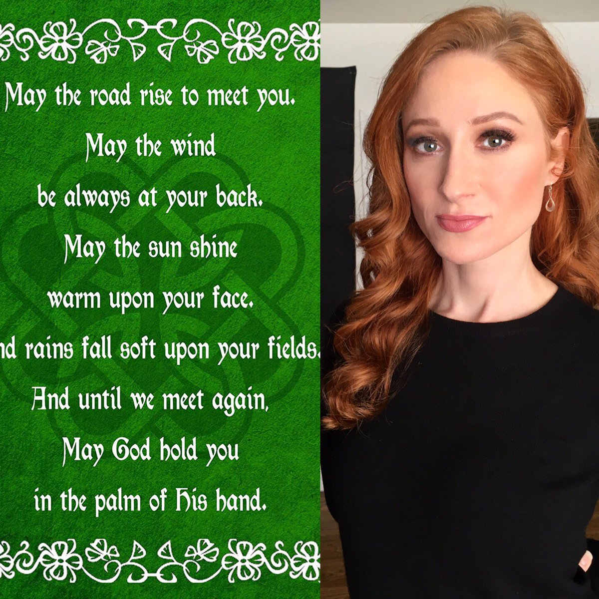BekkaPrewitt's tweet photo. From this #Irish Lass: Happy #SaintPatricksDay2019 !! :D May the Luck of the Irish be with you today! :D #IrishLuck #Ireland #IrishLuck #IrishBlessing #Redheads #NaturalRedhead #ginger #actor #model #host #jesusfollower #redheadstrength #StPatricksDay https://t.co/f4ZofXUzEu