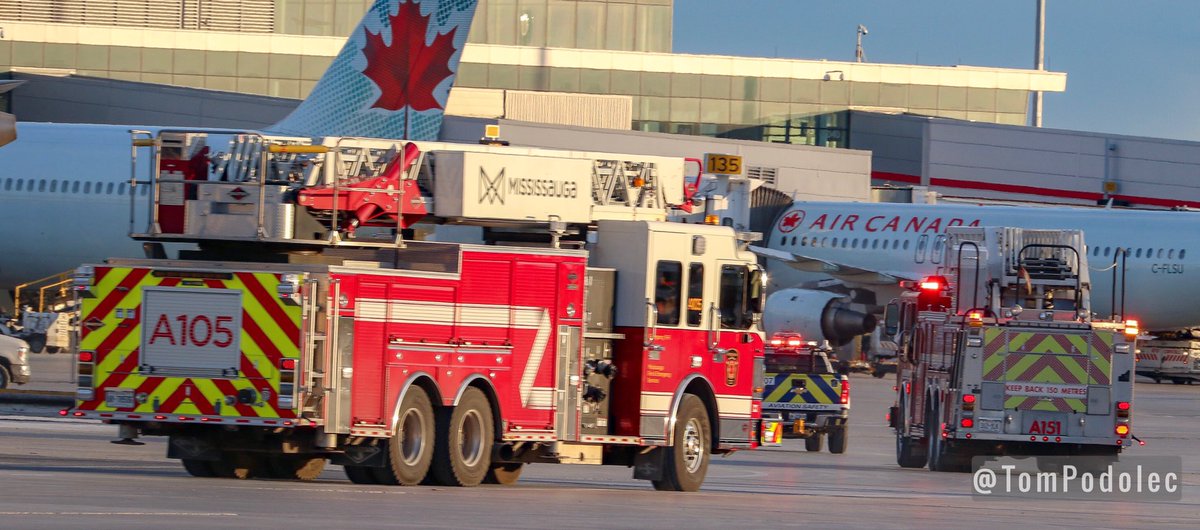 Tom Podolec Aviation on Twitter "Update Fire at Toronto Pearson