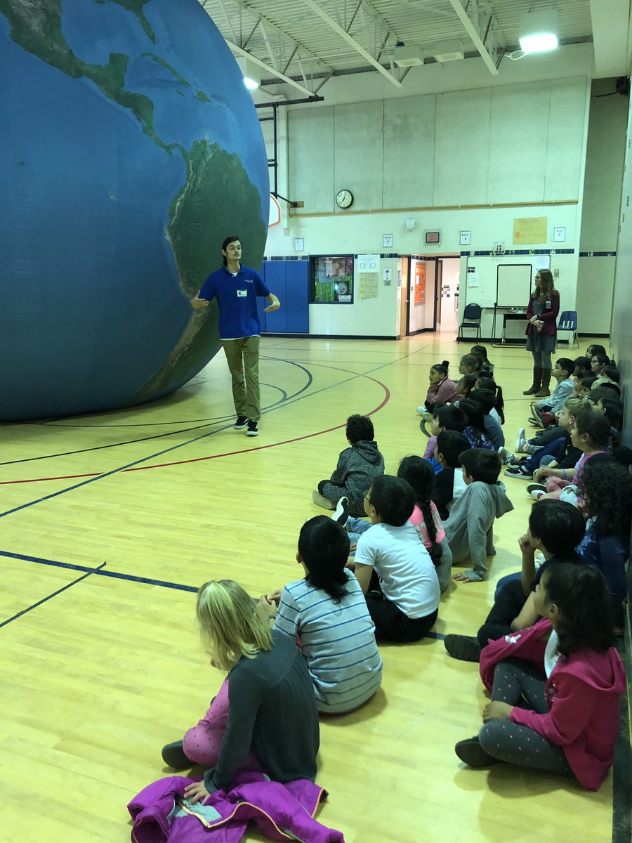 AllworthLTES's tweet photo. I want to give a HUGE thank you to our PTA for allowing us to bring the amazing Earth Dome assembly to LT!  @LTES_FCPS_PTA We learned so much about world geography &amp; it was wonderful to see the continents on a globe with appropriate sizing. Thank you, thank you!!! https://t.co/V0KzFrJ4j8
