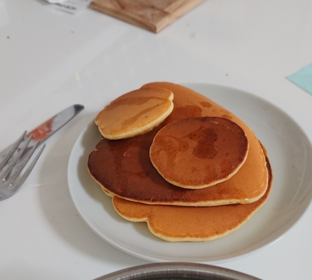 nyagemitsu's tweet photo. special breakfast meal for my 4 year  old. only available during my parental leave.
#momlife https://t.co/yQKxzgTXxF