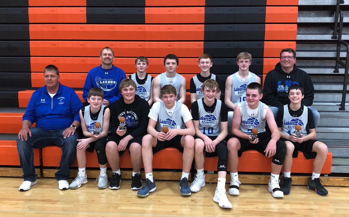 laker_events's tweet photo. 8th grade boys took first place today at the Marshall Tournament. Congrats boys! 🥇 https://t.co/MirvPRoWKv