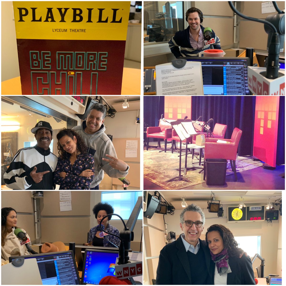 AllOfItWNYC's tweet photo. What a week! Thanks to all our great guests. #bemorechill #andrewrannells #kurtisblow #rockybucano #johturturro #melvissanta #laurendugraf https://t.co/NHoffbcG0d