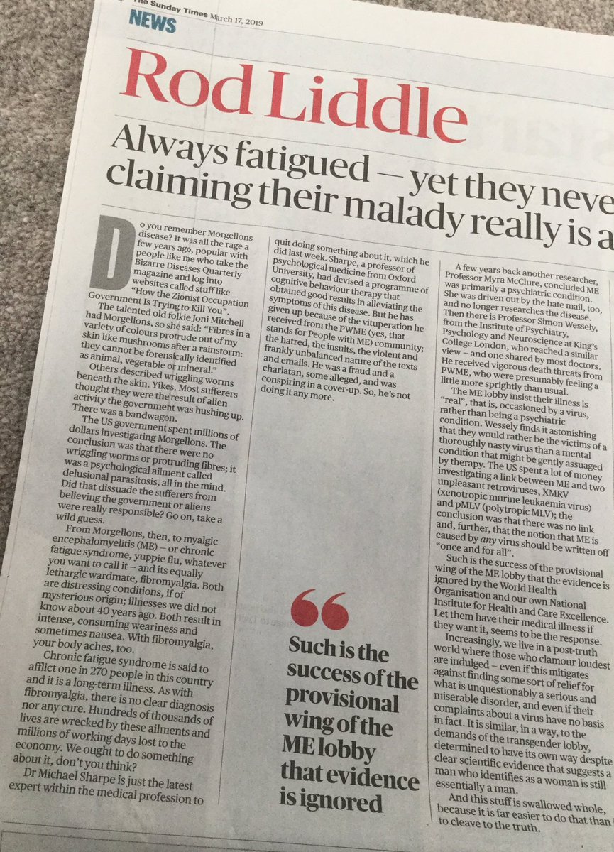 jenbrea's tweet image. I am sure this is a violation of the Hippocratic Oath and if not, it should be. In the UK, researchers are engaged in a coordinated smear campaign against their own patient population because their science is falling apart.