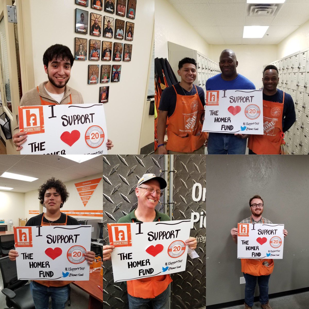 Seven more proud #homerfund donors! Awesome job, boys! #hd8439 #D228ClappersCaper