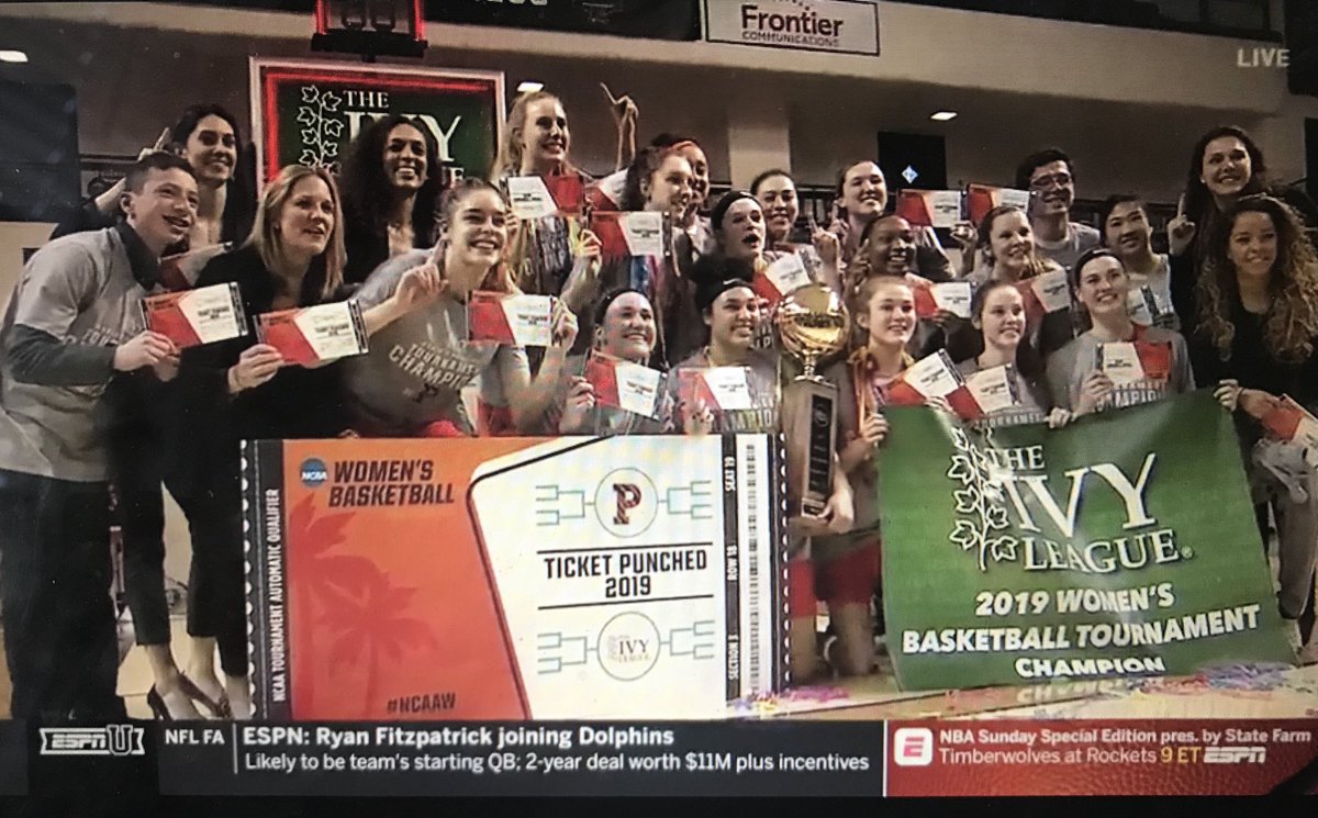 EHSHoops_Girls's tweet photo. Congrats to Lexi Weger ‘18 and the @PrincetonWBB Tigers on their 2019 regular season AND @IvyLeague titles! We can’t wait to cheer you guys on in THE BIG DANCE. 🏀🏆💃🏻#ehshoops #episcopalva https://t.co/xCdPeoTRnz