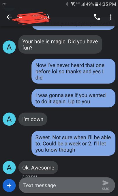 The last guy to come drop a load in me last night told me this.... https://t.co/a1hudfkKNK