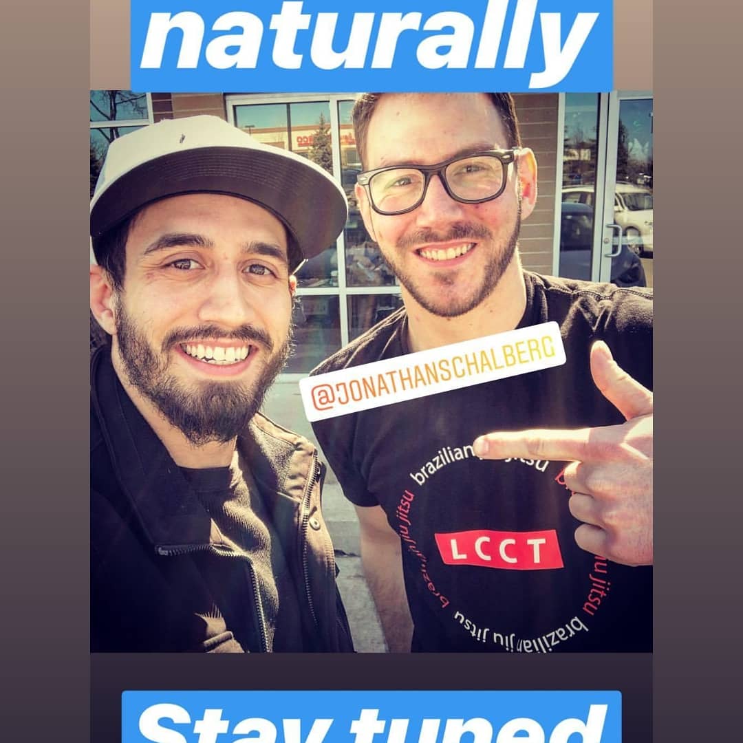 JiuJonathan's tweet photo. Met to collab with Podcaster Mat Astacio.  Great Content coming!  #jiujitsujonathan #dailystrikemedia https://t.co/6RAAafnBv5