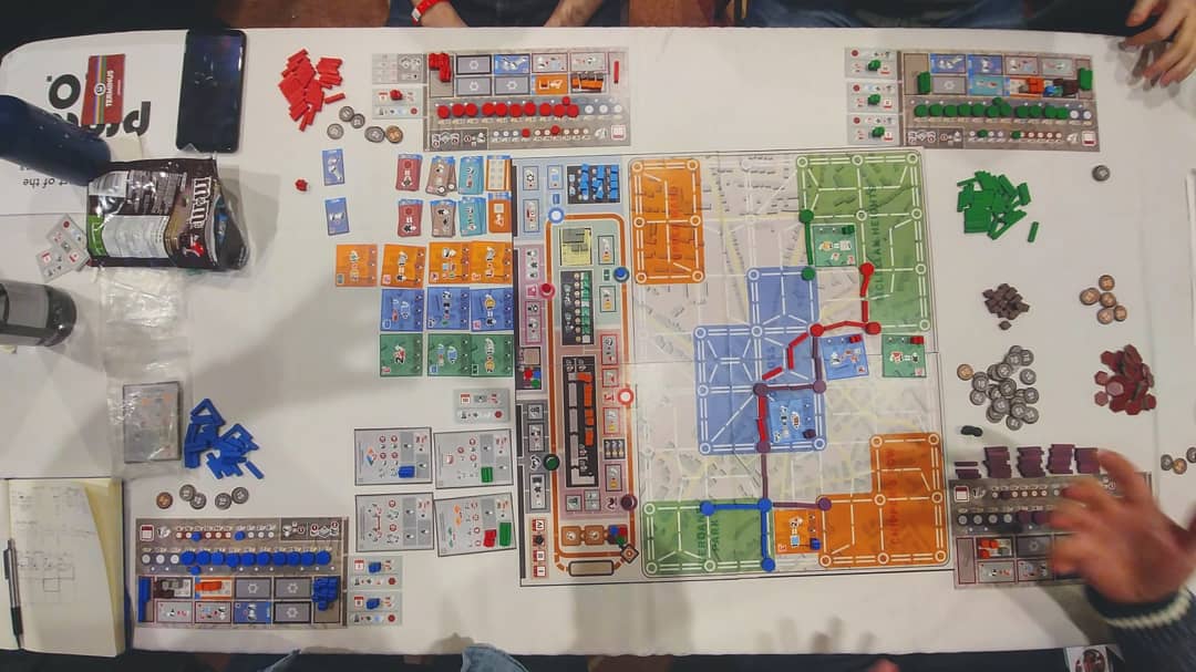 playterminus's tweet photo. Managed to squeeze in one more playtest on Breakoutcon Day 3! Tried out some new stuff on the fly - thanks to our testers for putting up with that https://t.co/MkCqeDhcji