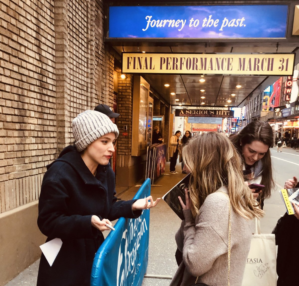 hillary_lee_93's tweet photo. This week is going to be a lot less magical than last week. @AnastasiaBway was gorgeous and everyone needs to see this incredible show/cast before closing! #StayIPrayYou https://t.co/GiMENSqzHr