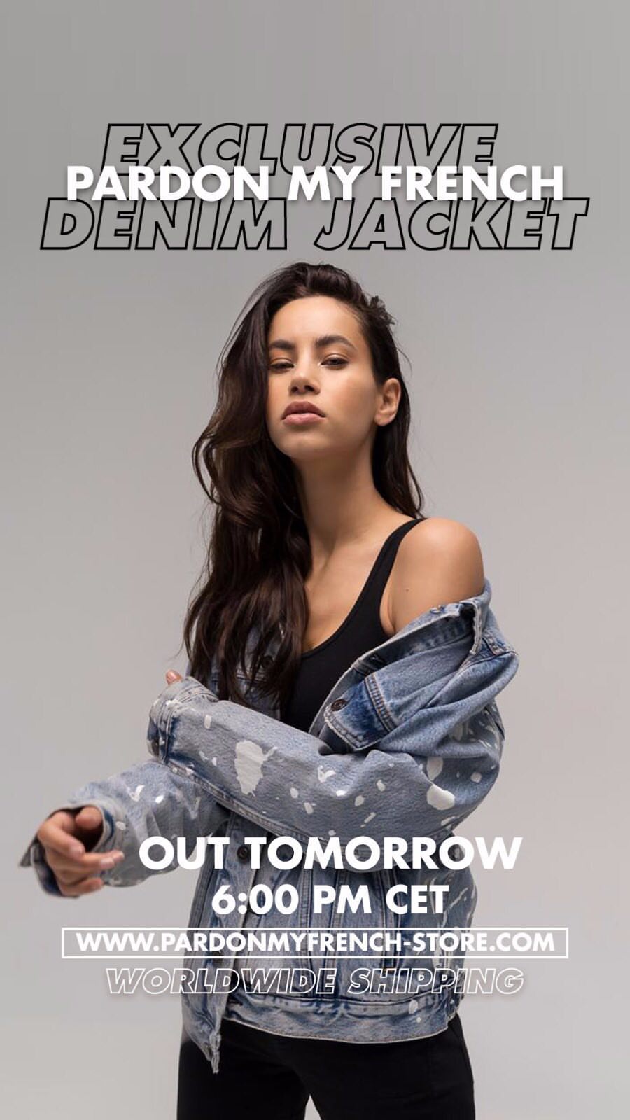 pardon my french denim jacket