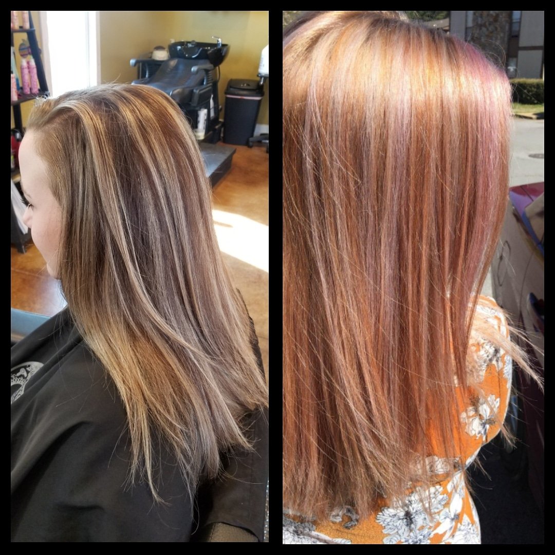 tinaharperhair's tweet image. For an appointment 256-244-3008.  #pulpriothair #Pulpriotcolor #tinaharper #Tinaatwillowstreetsalonandspa #prettyinpink #RoseGold