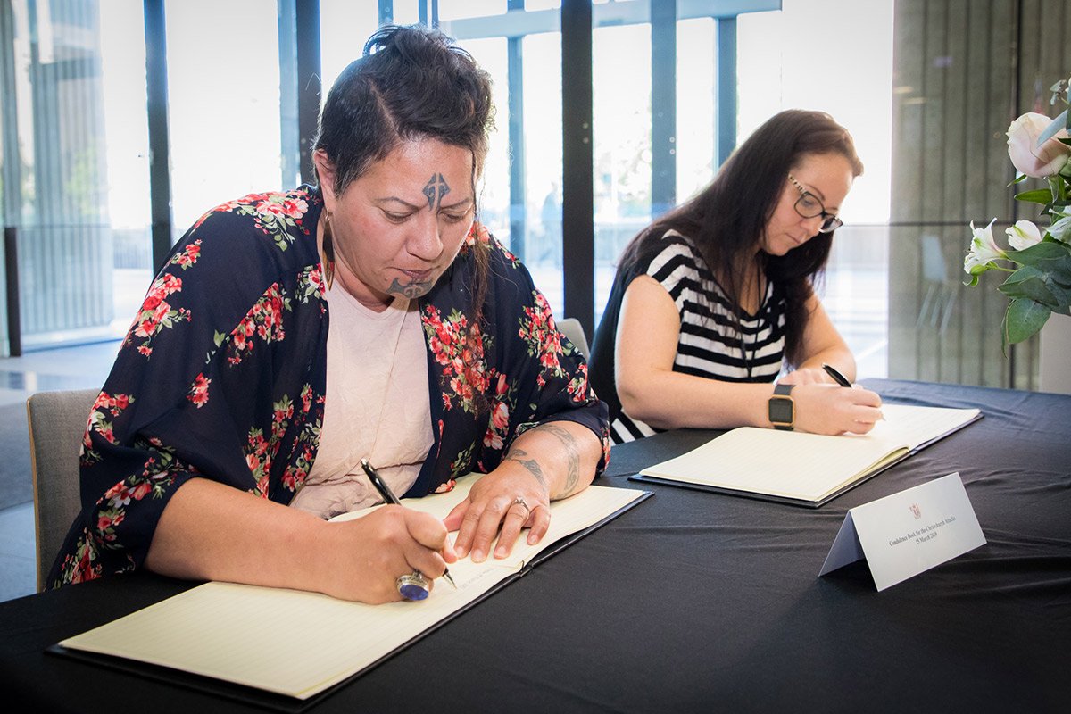 Official books of condolence for the victims of the Christchurch attacks are available for the public to sign, at the National Library of New Zealand, Molesworth Street, Wellington, between 9am and 5pm Monday to Friday, and 9am to 1pm Saturdays. #WeAreUs #TheyAreUs