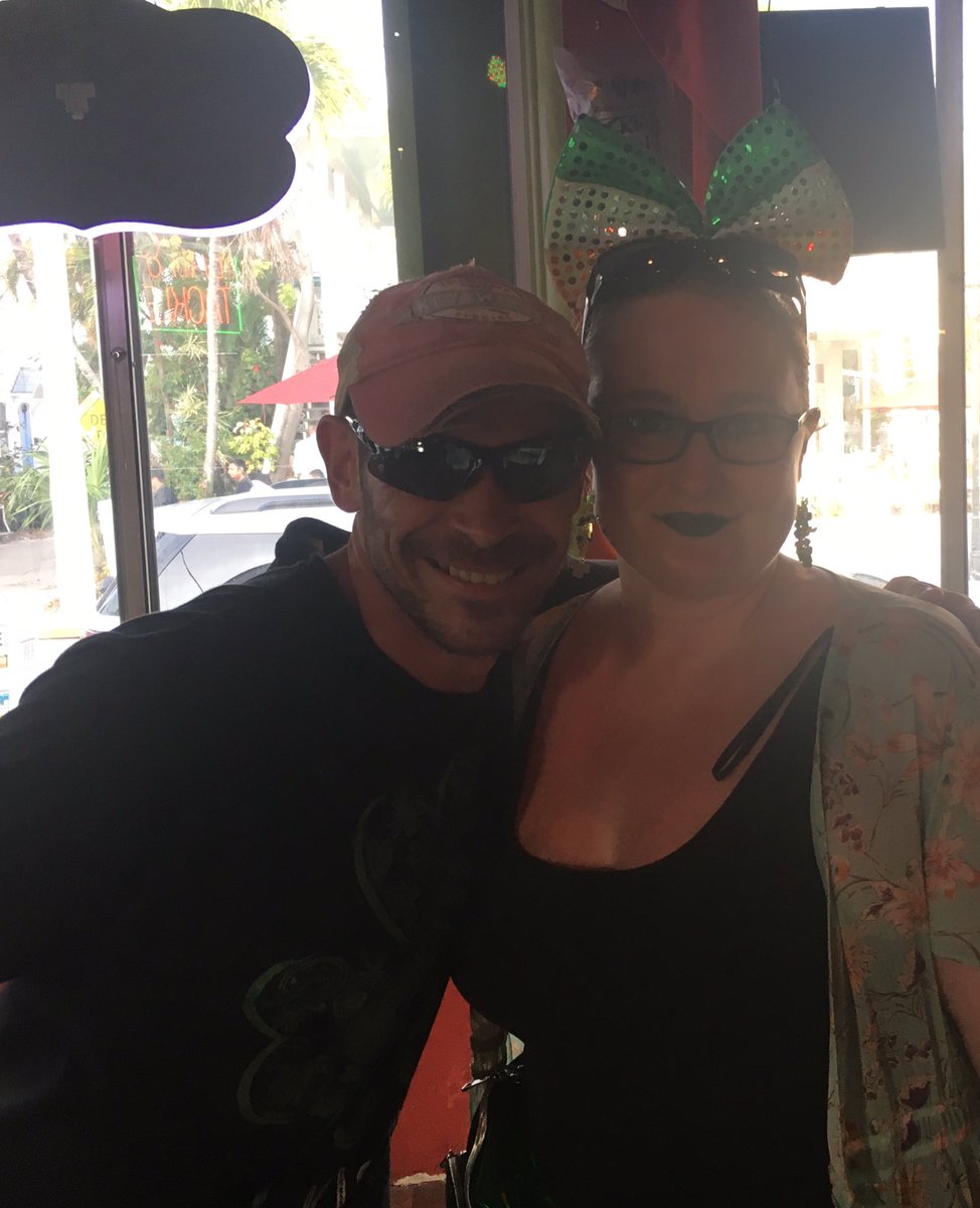 Just bumped into the awesome Kevin of #HauntedKeyWest Tours - this place means #OneHumanFamily 💜