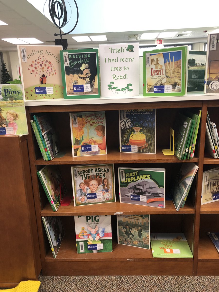 “Irish” I had more time to read!