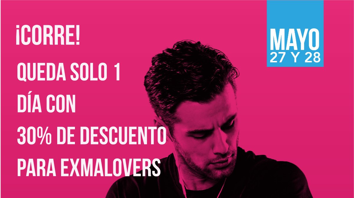 EXMAColombia's tweet photo. #EXMALover 💕 ¡No te pierdas esta súper oportunidad! https://t.co/ptiZ6sQfDz