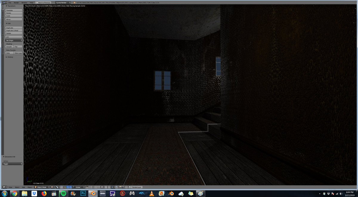Pr0digyAtW0rk's tweet image. Second floor hallway leading to File Room. Walk around demo coming possibly. Like if you want to see a demo.

#CGDesign #ResidentEvilInspired #BulletHellDamnation #Apocalypse #CG #SurvivalHorror #IndieFilm #IndieGame #Scifi #Blender3d #indiedesigner #indiedev #indiedeveloper