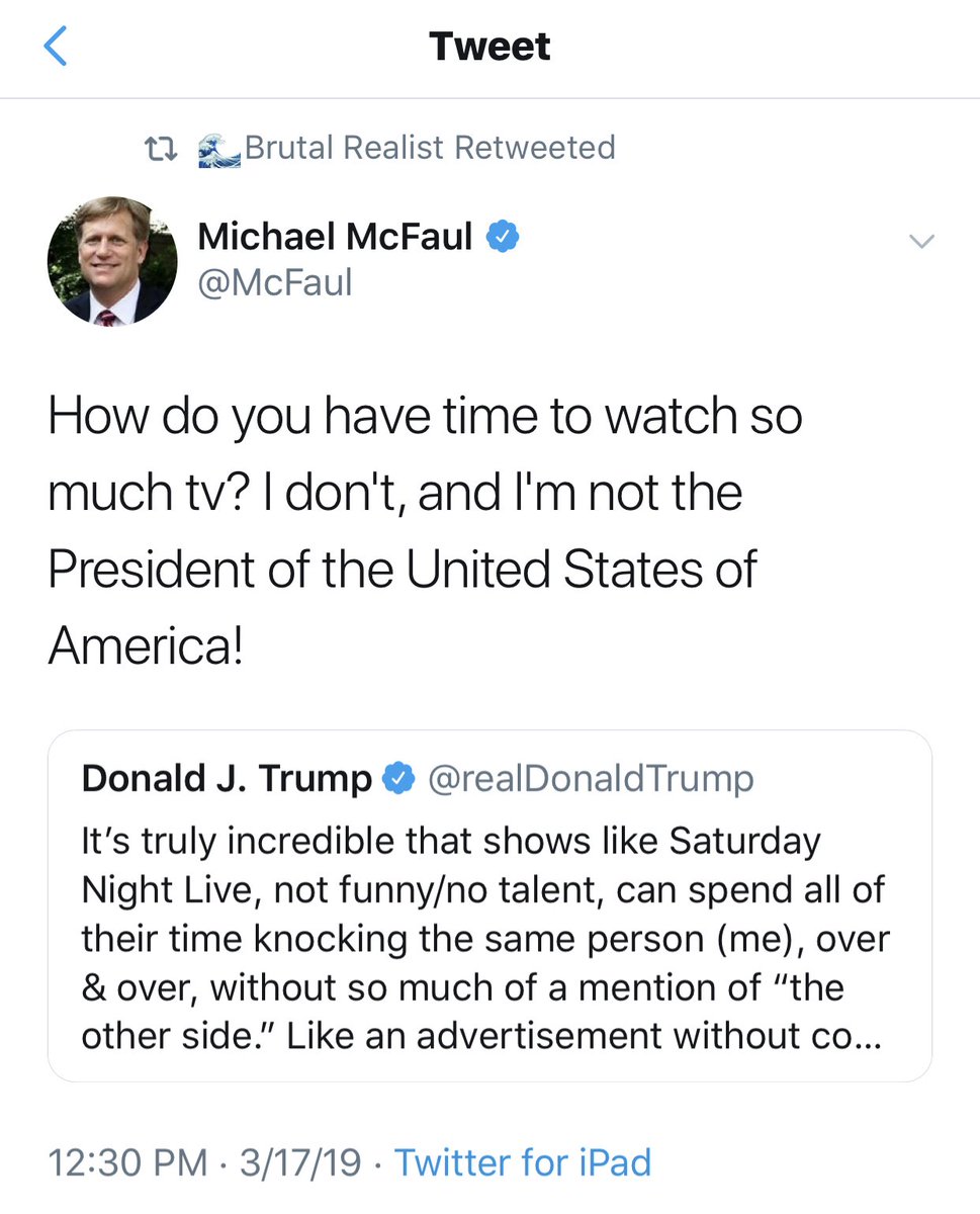 hilaryluros's tweet image. ⁦@McFaul⁩, the secret is: #ExecutiveTime.