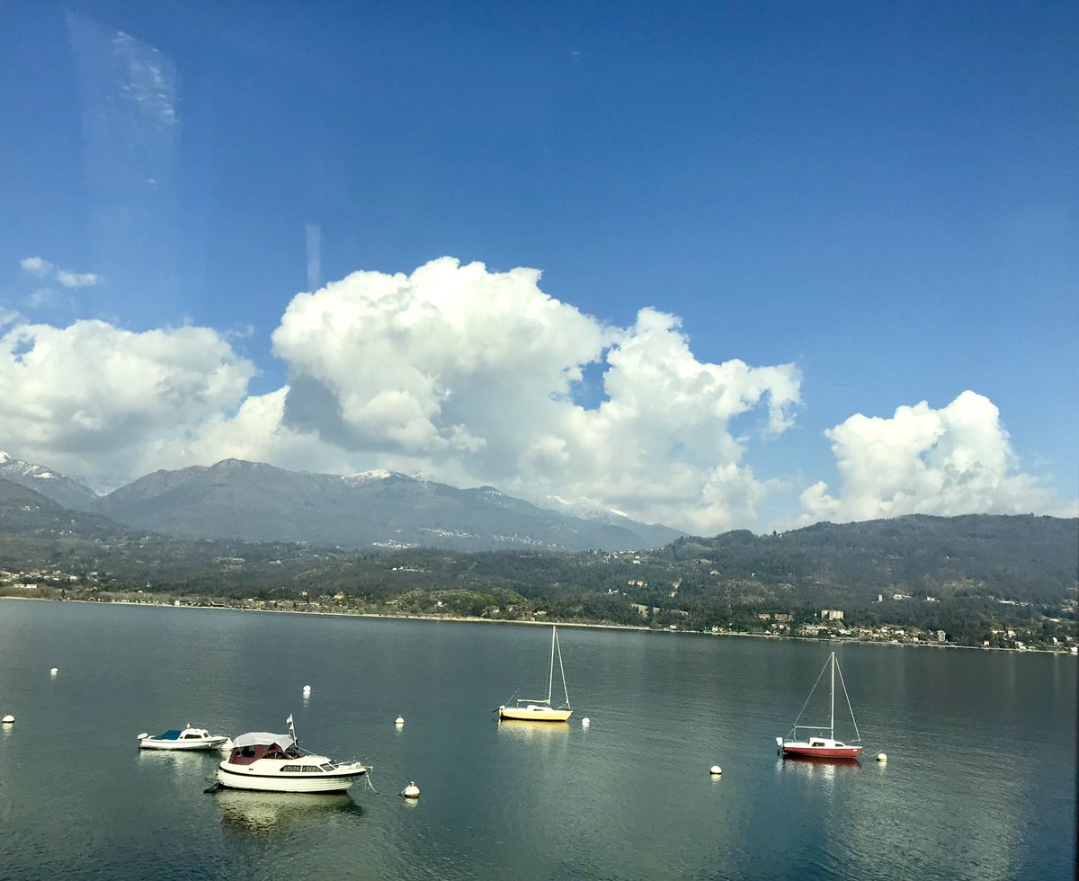 KaleighRaia's tweet photo. @fdsc460 Did you know that Lake Maggiore is the 2nd largest lake in Italy! So thankful Alberto made a pit stop there for us! https://t.co/4aSYnQwv8l