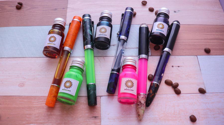 Wancher_Global's tweet image. Check out our 20 limited fountain pen &amp;amp; ink set now at bit.ly/2UGXaB9
A complete set to start writing right away!
#colorfulink #fountainpenset