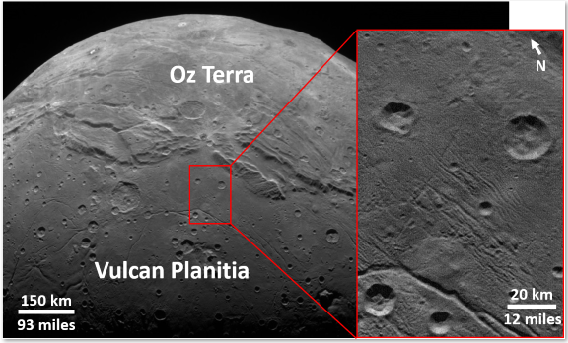 CaraSantaMaria's tweet photo. Based on images acquired by New Horizons, a team discovered something about the Kuiper Belt could have serious implications for our models of Solar System formation.
#NewHorizons #Pluto #Craters #KuiplerBelt #SolarSystemModel
https://t.co/lY3rPgHk58 https://t.co/BFieTOYHXK