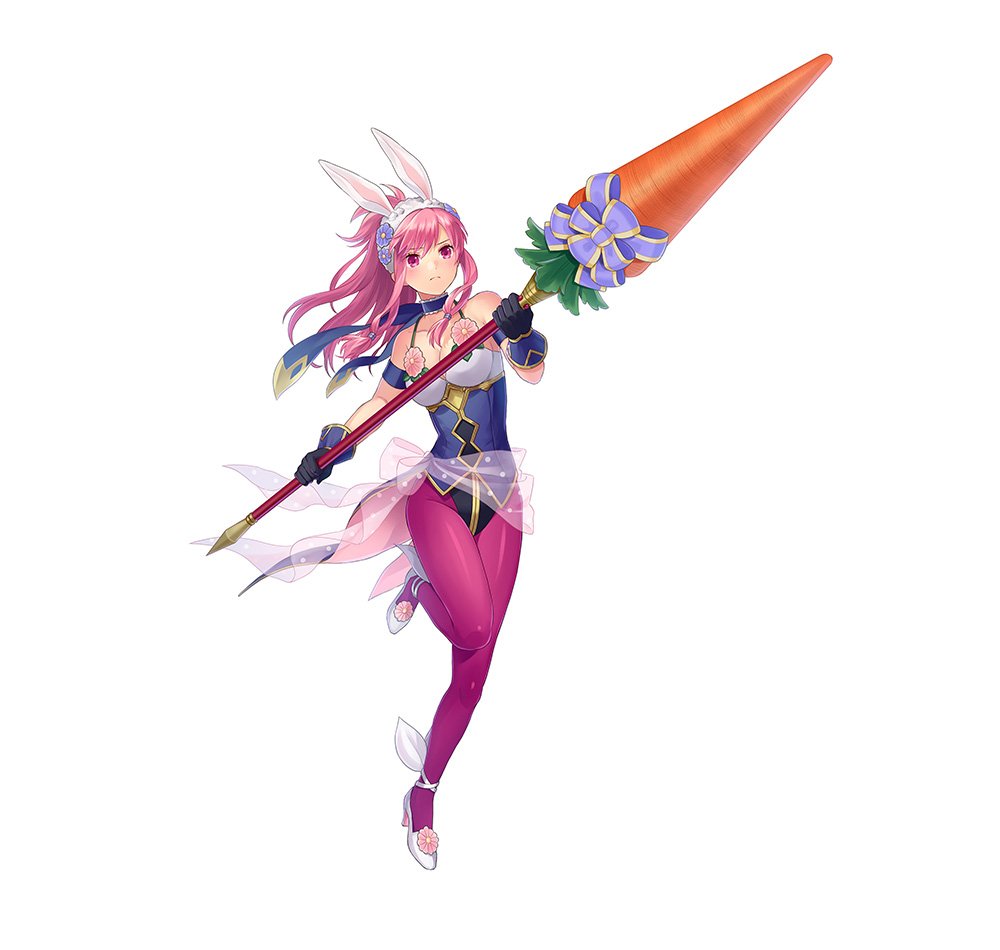 FEHeroes_News's tweet image. Complete artwork set for Marisa: Crimson Rabbit. #RegalRabbits #FEHeroes🦉