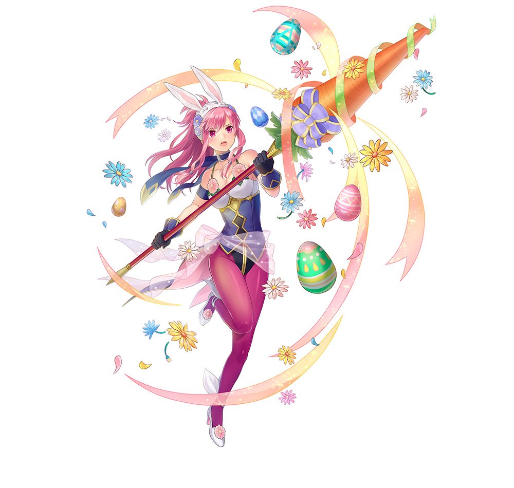 FEHeroes_News's tweet image. Complete artwork set for Marisa: Crimson Rabbit. #RegalRabbits #FEHeroes🦉