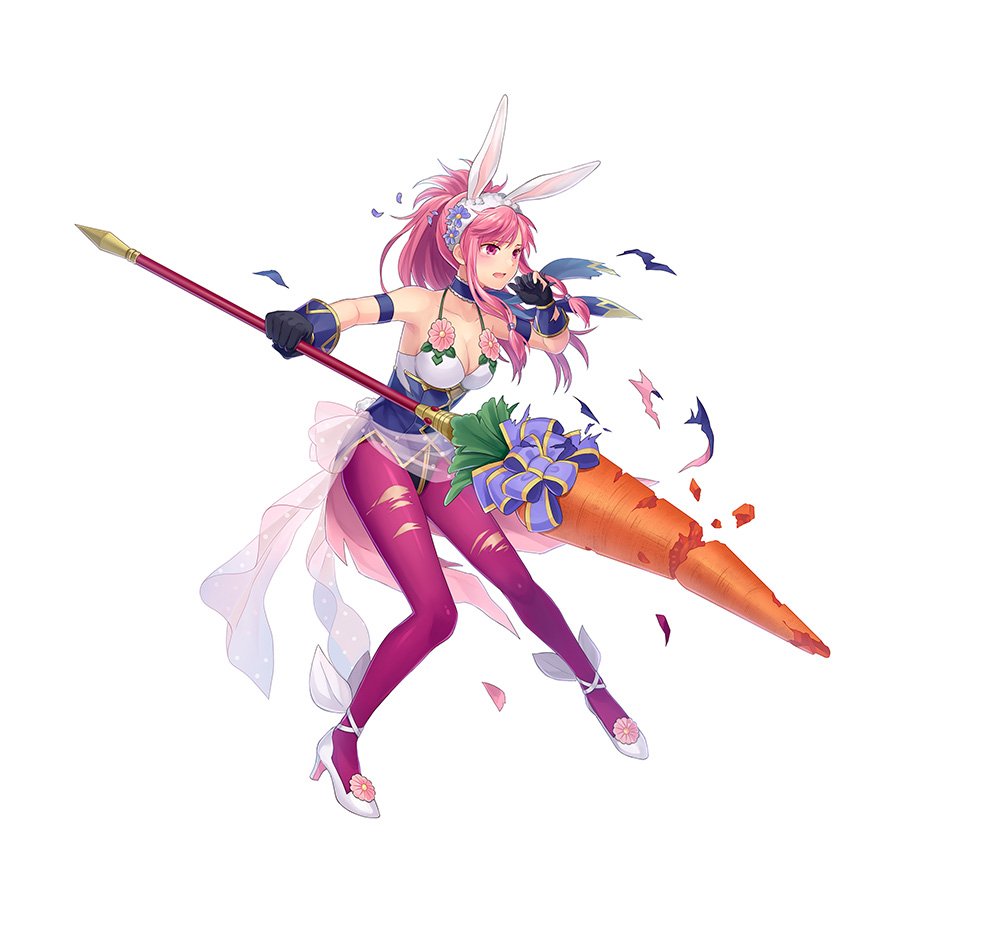 FEHeroes_News's tweet image. Complete artwork set for Marisa: Crimson Rabbit. #RegalRabbits #FEHeroes🦉