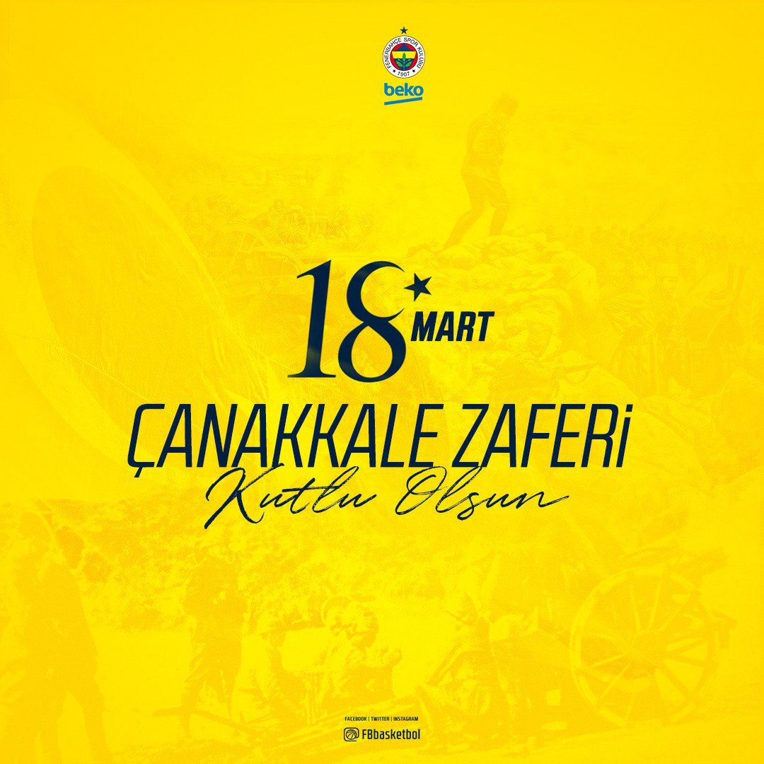 Çanakkale'yi geçilmez kılan başta Gazi Mustafa Kemal Atatürk olmak üzere aziz şehitlerimizi rahmet ve minnetle anıyoruz. #18MartÇanakkaleZaferi