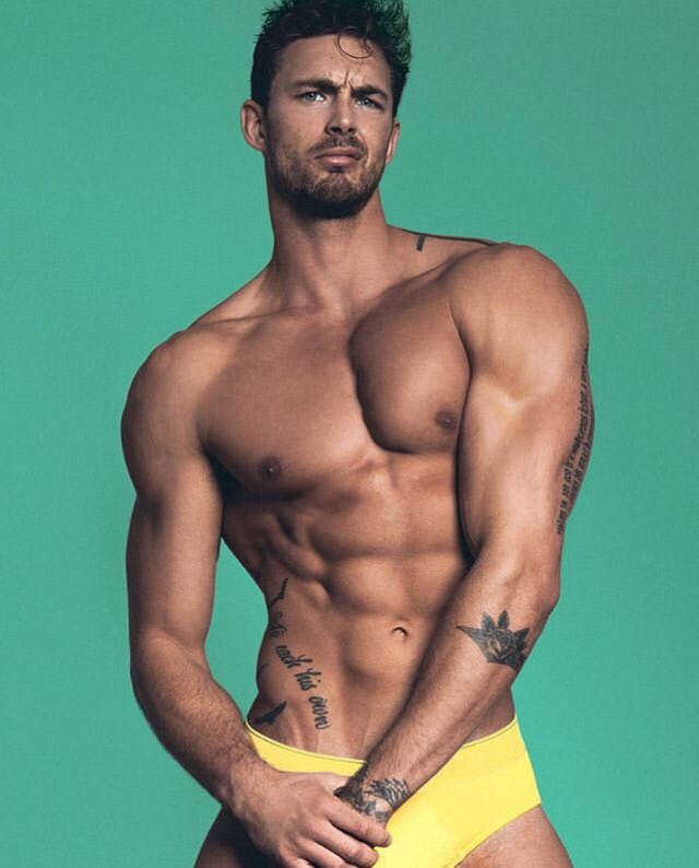 Handsome Hottie #DamnHotBod CHRISTIAN HOGUE Brian Jamie #HappySaintPatricks...