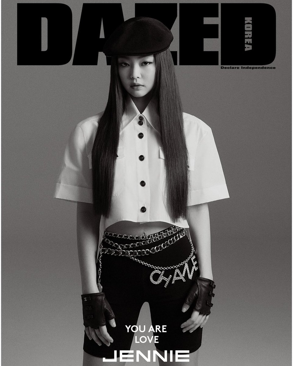The April 2019 Issue.
⠀⠀⠀
글로벌 아이콘, 제니.
The cover for the April 2019 Issue of DAZED KOREA.
⠀⠀⠀
#JENNIE #CHANEL #DAZEDKOREA
⠀⠀⠀
<데이즈드>는 전 세계 어디에서나 홈페이지(http://www.dazedkorea.com )를 통해서 구입이 가능합니다.