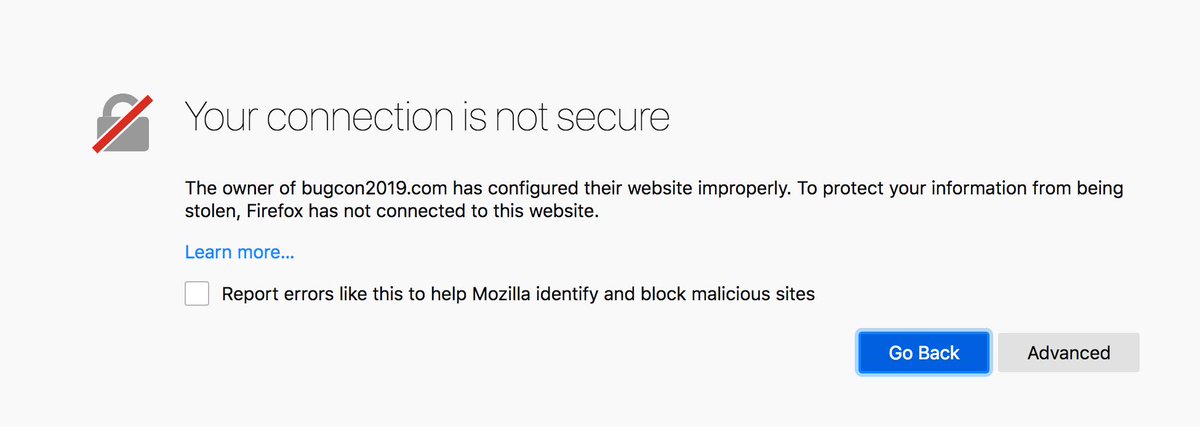 TheBreadCast's tweet image. Seems appropriate @BugCon2019 #BugCon2019