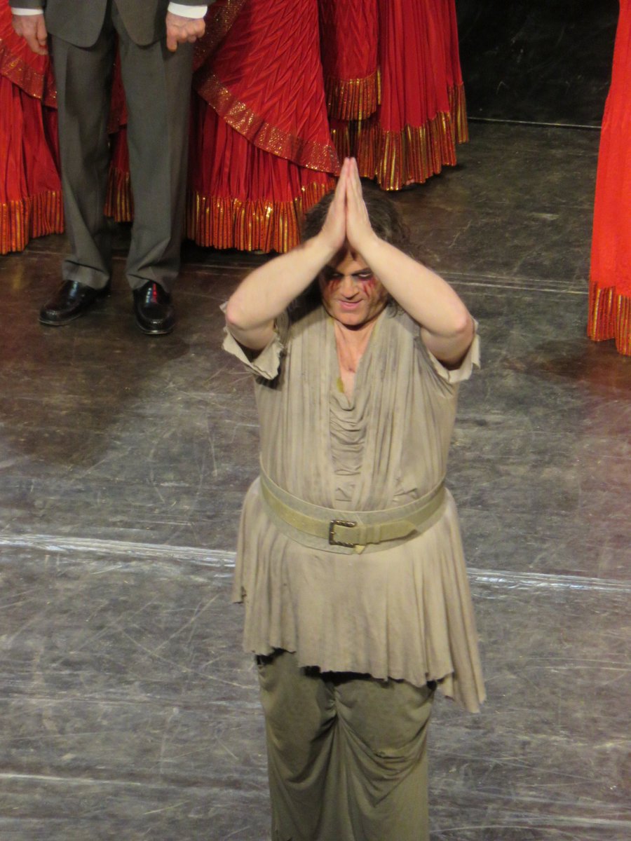 Samson & Dalila and The High Priest of Dagon 📷 @MetOpera
@MaestroGKC @AnitaRachveli #LaurentNaouri