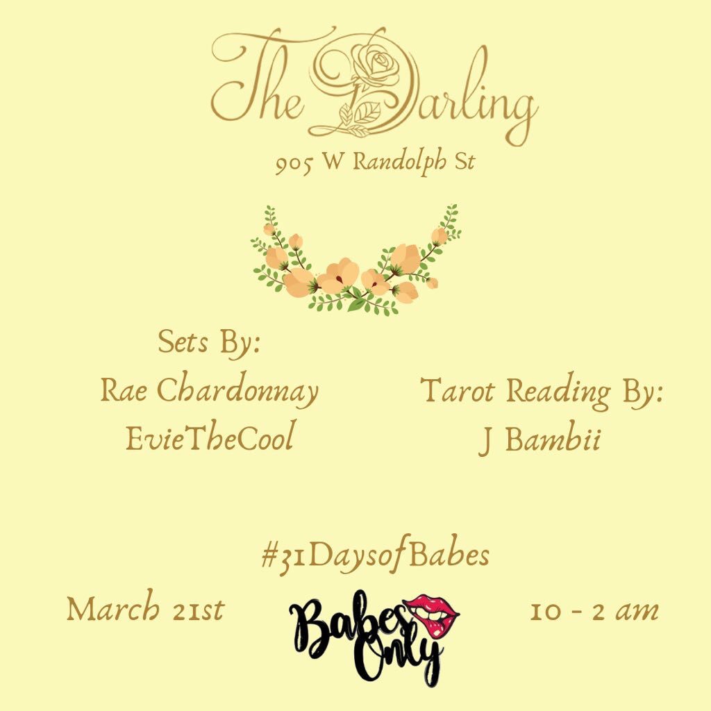 eviethecool's tweet photo. three babes only events this week. 🤗 we also have a private dinner. i am THRILLED. 💋
@_mo_mami @DJCaShEra @misscoralreefer @RaeChardonnay @Oprah_Gucci @PhoenixAlazam
#internationalwomensmonth #31daysofbabes #babesonly https://t.co/rGggmeqIQV