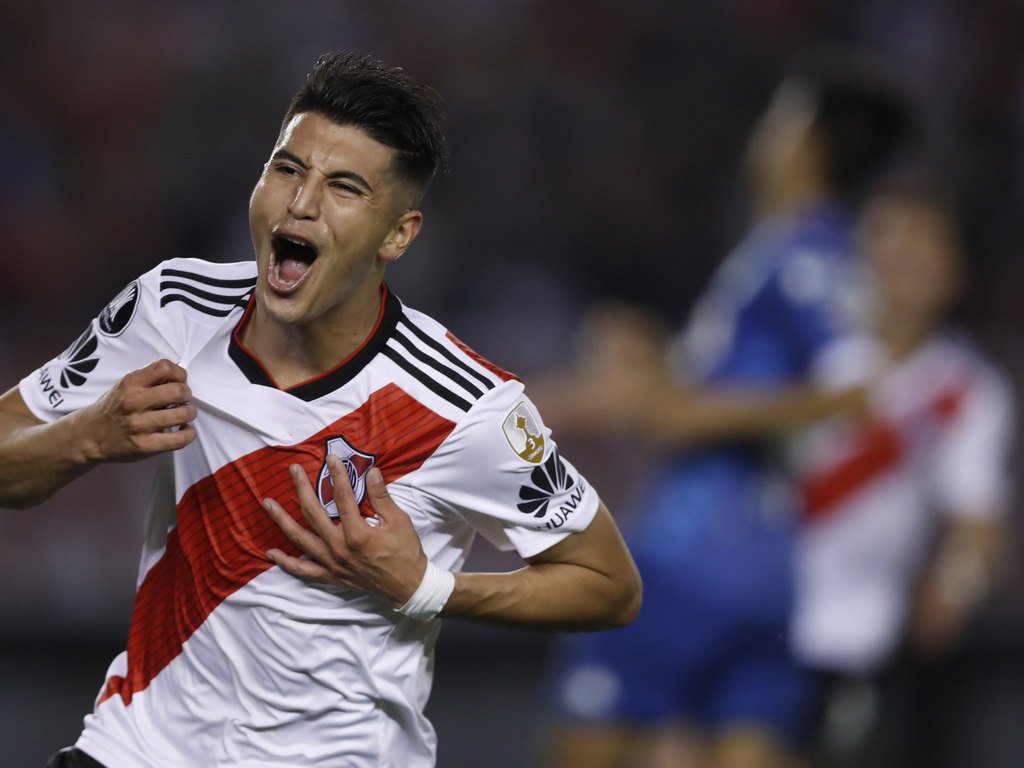 -5-
29/08/2018
3-0 vs Racing (8vos V - Libertadores 2018)
Pratto, Palacios y Borré
Est: Monumental
Arb: Díaz de Vivar (PAR)