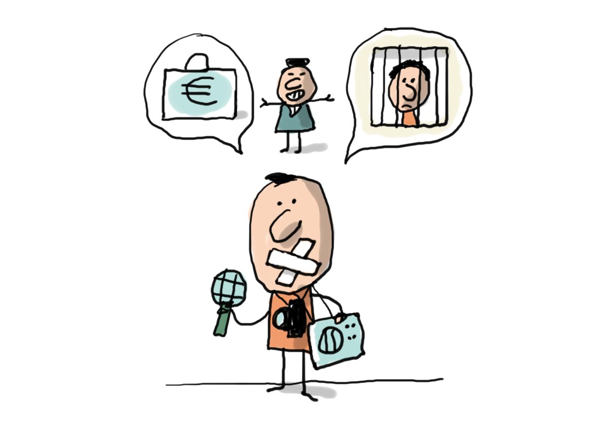 Pourquoi dans certains pays les journalistes n’ont-ils pas le droit de dire ce qu’ils pensent ? dlvr.it/R124WW