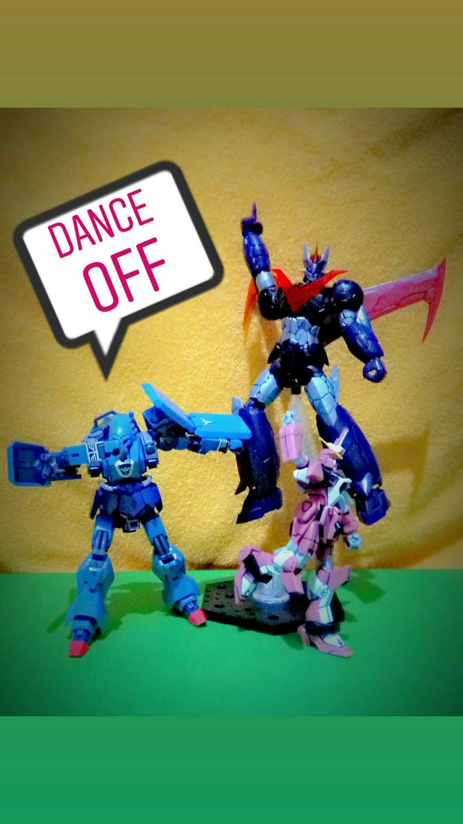 tbnoe2x's tweet photo. ...DANCE OFF...
'
#r4nz4 #mazinger #mazingerz #mazingerzinfinity #greatmazinger #bandai #gunpla #bandaimodelkits #danceoff #gundamjustice #schuzrumgalluss #justicegundam #shootdancechallenge #shootdance #danceshoot #dab #dabbing #saturdaynightfever #stayingalive #discodance https://t.co/uUpjMcxlPX