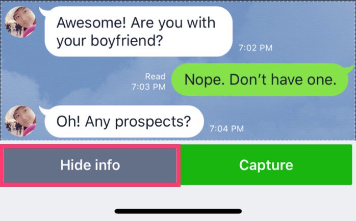 LINE_Global's tweet photo. Introducing #ChatCapture – a new feature that lets users take screenshots of their #LINE chats quickly and easily. You can even hide the identities of the people in the chat with just a click, add your own comments right on the image, and more!
#TipsThursday #LINEUpdates https://t.co/RGPTLXgQOf