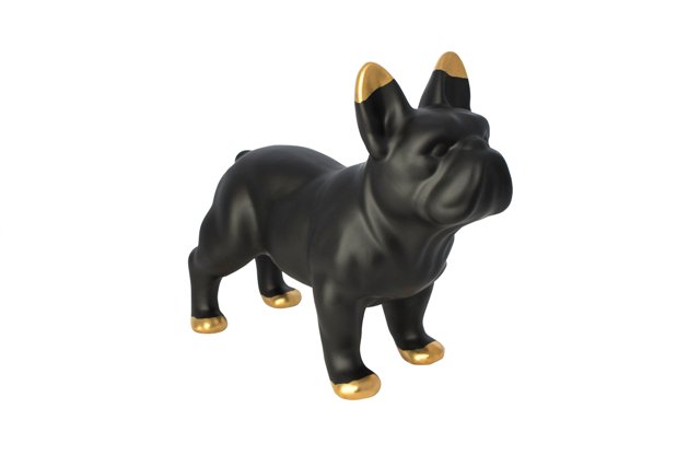 HomeAndDecor_ID's tweet photo. Didesain oleh Young &amp; Battaglia, sejak Agustus 2018 lalu Delft Ceramic Bulldogs sudah tersedia dalam versi warna hitam matt. Sangat cocok untuk gaya hunian kontemporer, terutama untuk penghias meja maupun menambah koleksi figurine Anda.
Foto:  Mineheart.
#decoration #trend #deco https://t.co/9yzz6NDHT5