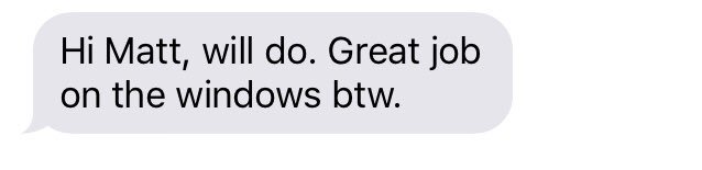 Trucleanplus's tweet photo. I love getting texts like these #HappyCustomer https://t.co/ImJSBQ7HIB