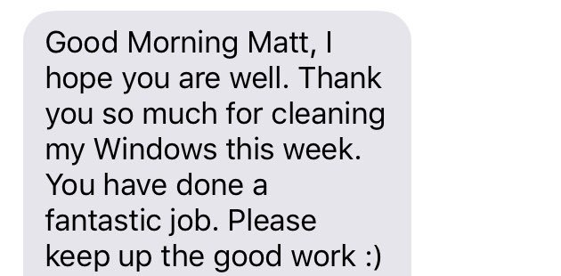 Trucleanplus's tweet photo. I love getting texts like these #HappyCustomer https://t.co/ImJSBQ7HIB