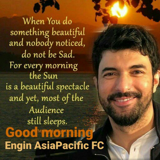 #EnginAkyürek
&amp; Millions of hisfans!!!! Wishing you all an amazing day &amp; a brand new week... May it be everything that you are hoping &amp; wishing for....😀😀❤💜💛💚💖🌤🌞🌈☀☕☕ <a href="/Artistanbul1/">Artistanbul</a>