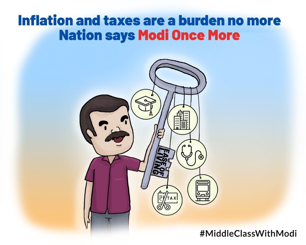 ManinderGahlaut's tweet image. #MiddleClassWithModi
#MiddleClassWithModi
#DeshRakshakModi #ChowkidarPhirSe #ChowkidarNarendraModi 
#MainBhiChowkidar