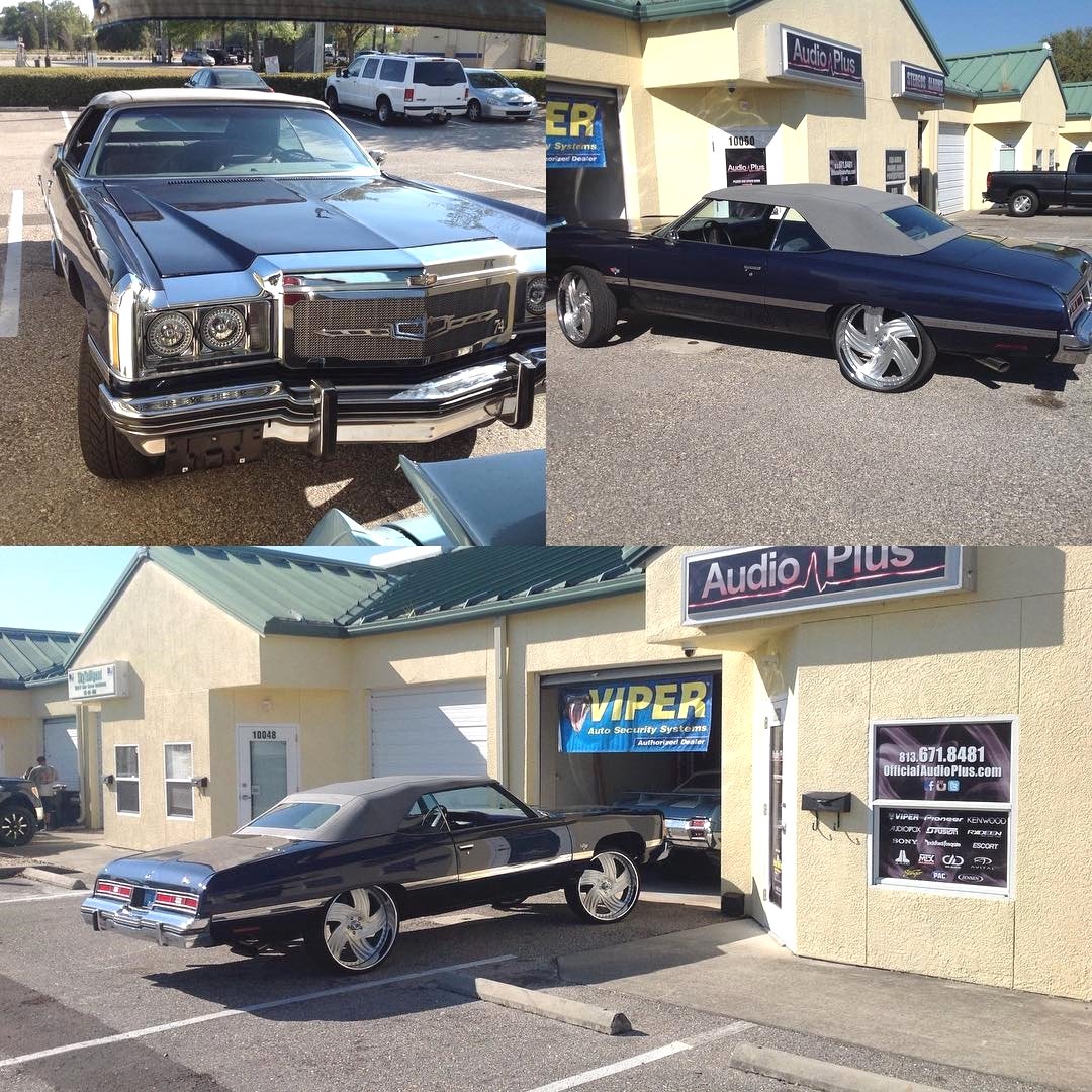 carstereotampa's tweet image. Your Old isn’t complete unless you bring it to @audioplusriverview #upgradeyoursound #donk #21donksalute #donkplanet #donklife #chevy #caprice #impala #ddaudio #customaudio #tampa #pioneer