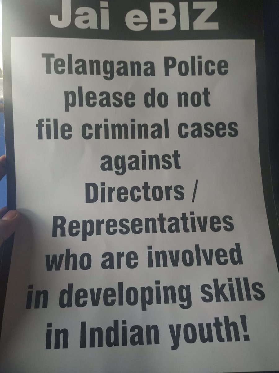 Manpree96058253's tweet photo. Dear @PMOIndia #justiceforebiz
We are working in accordance with Govt of India guidelines but our bank accounts are frozen and company is sealed as a result of this lakhs of people's fundamental rights are violated. So we request you to kindly restore bank account https://t.co/IuIz4xMMoY