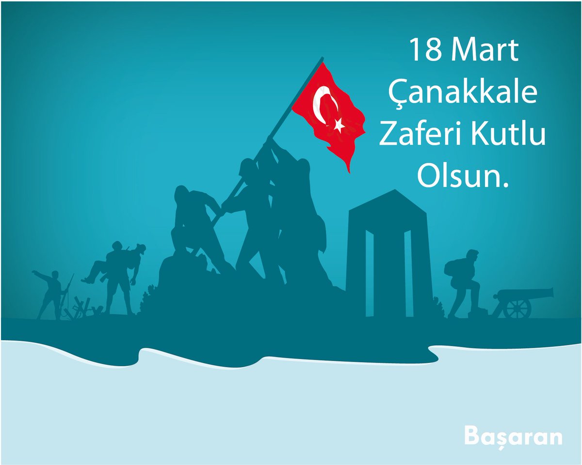 Çanakkale Zaferi'nin 104. yılında Gazi Mustafa Kemal ATATÜRK'ü ve Kahraman Şehitlerimizi saygı, sevgi ve minnetle anıyoruz. #18martçanakkalezaferi #18mart