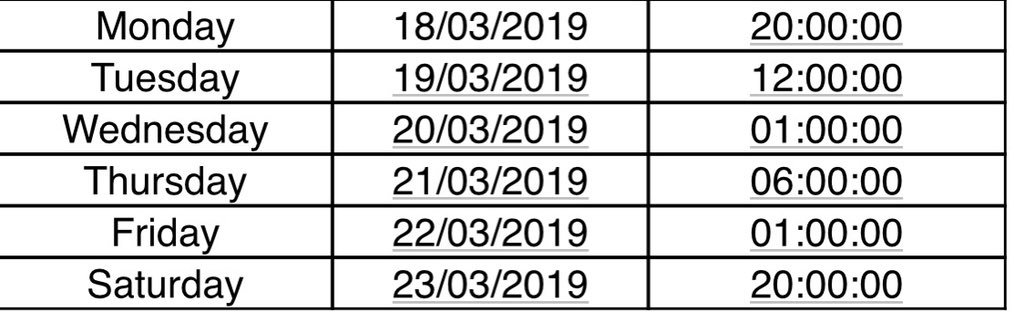 JamalsNews's tweet photo. Please take a look for show times of when “Morsi: The Final Hours” will air. 

All times are in GMT 

There’s a time slot to cover all the different time zones, so tune in to @ajenglish 

#Aljazeeta
#TheFinalHours https://t.co/FJRIqlF9kO