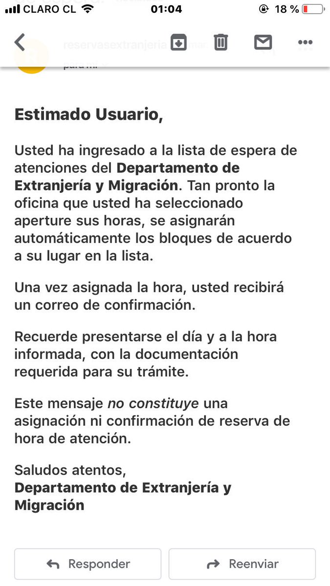 ThekeylarYG's tweet photo. @DptoExtranjeria Llevo una semana en la lista de espera y no tengl ni un correo de reserva, mis papeles estan vencidos y necesito ponerlos en regla ya que incrementa el monto de penitencia. https://t.co/i3H2fqYxUd
