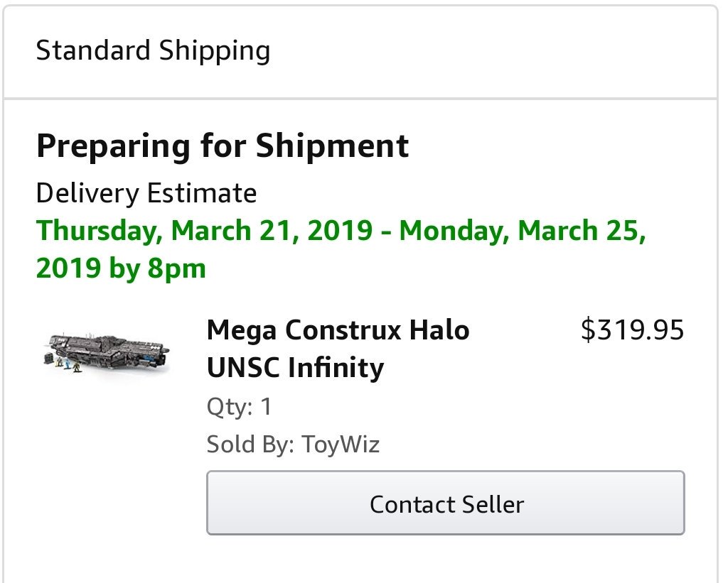 dusenberrypie's tweet photo. @Halo @HaloGear @HaloCollector
I finally got mine ordered @MegaConstrux #unscinfinity https://t.co/hBUCynbou9