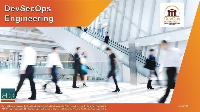 alcgroup's tweet image. Find ALC at the #DevOpsTalks Conference in Melbourne 21-22 March 2019. 

In partnership with @DEVOPSINST get #DevSecOps certified. For a limited time only DevSecOps Engingeering course in Melbourne 19-20 March is on sale. 

Click for more information  buff.ly/2EZCXzM